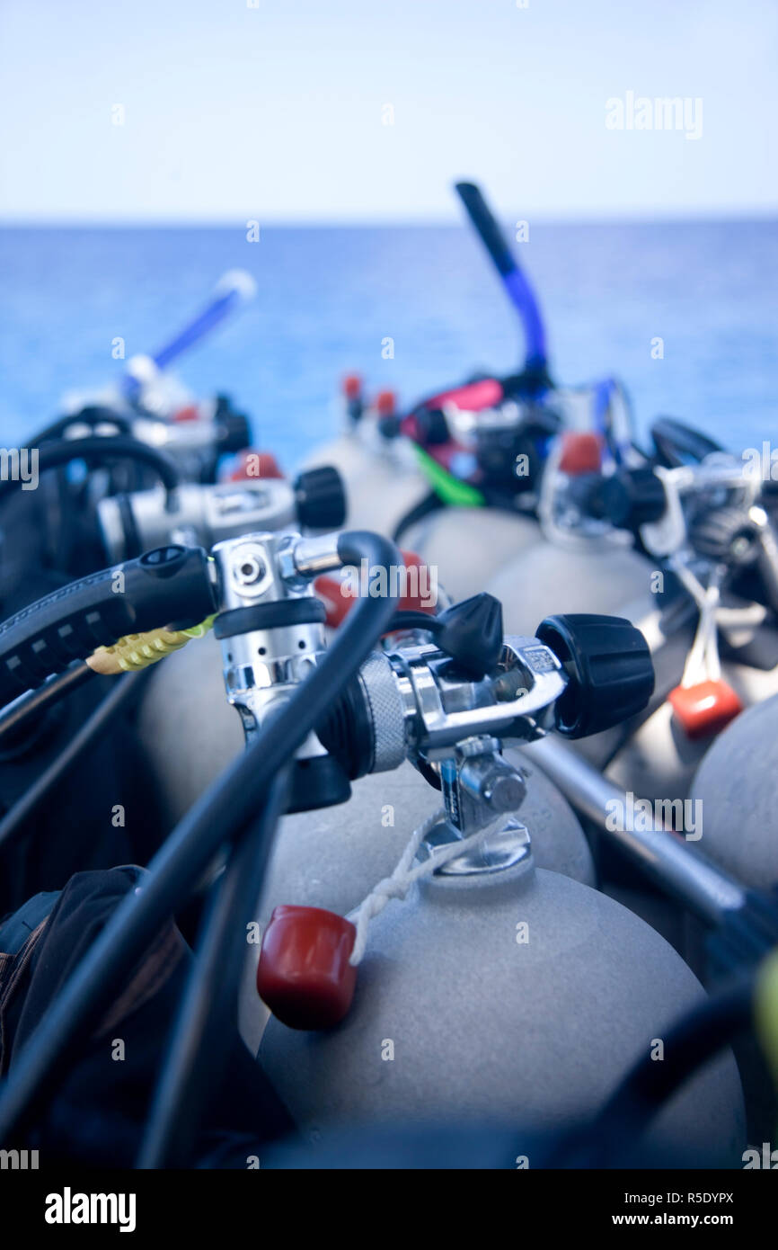 Tauchen West Caicos Turks- und Caicosinseln Stockfoto
