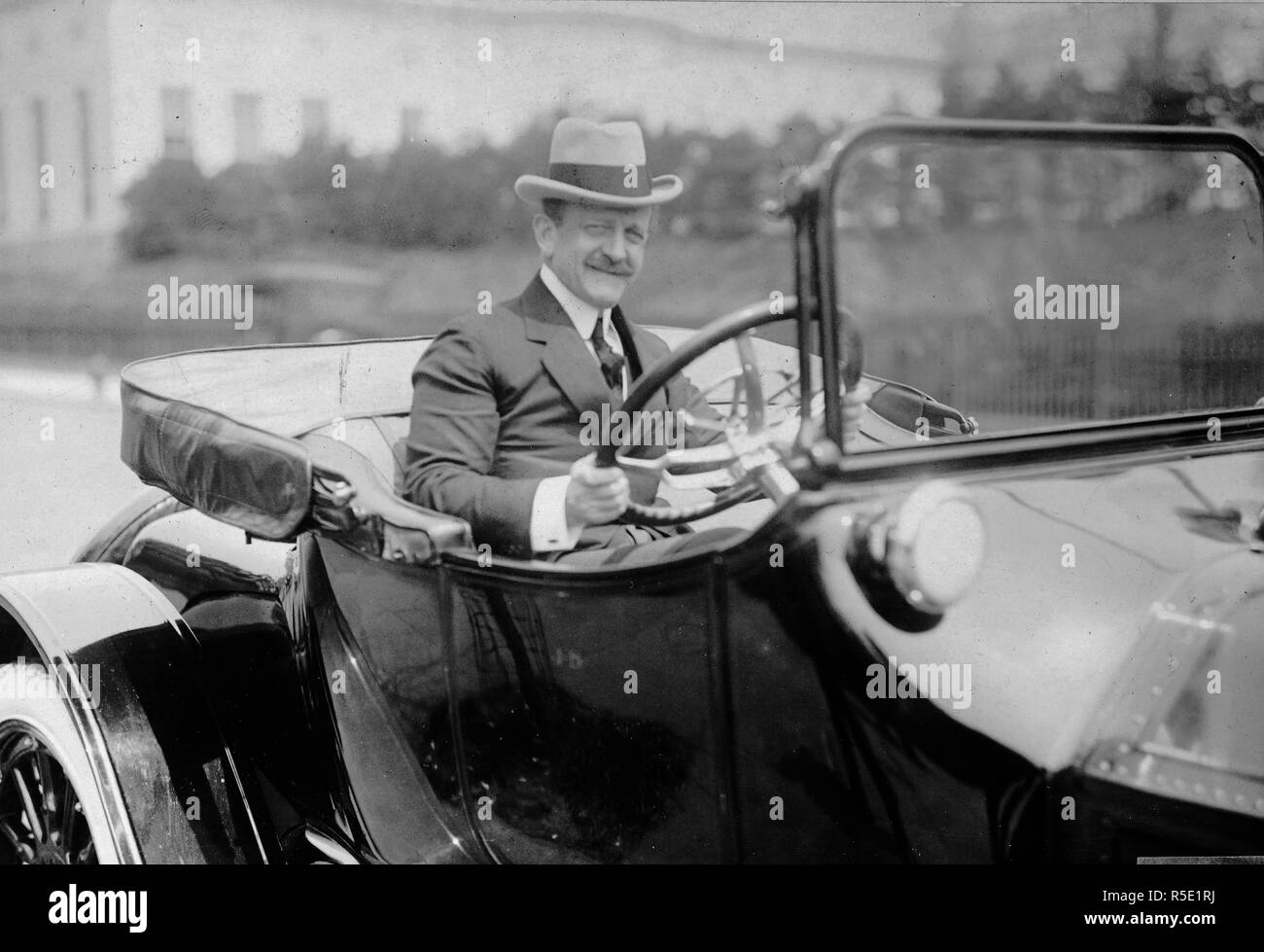 Graf Johann von Bernstorff, ehemaliger deutscher Botschafter in den Vereinigten Staaten. 1918-1919 Stockfoto