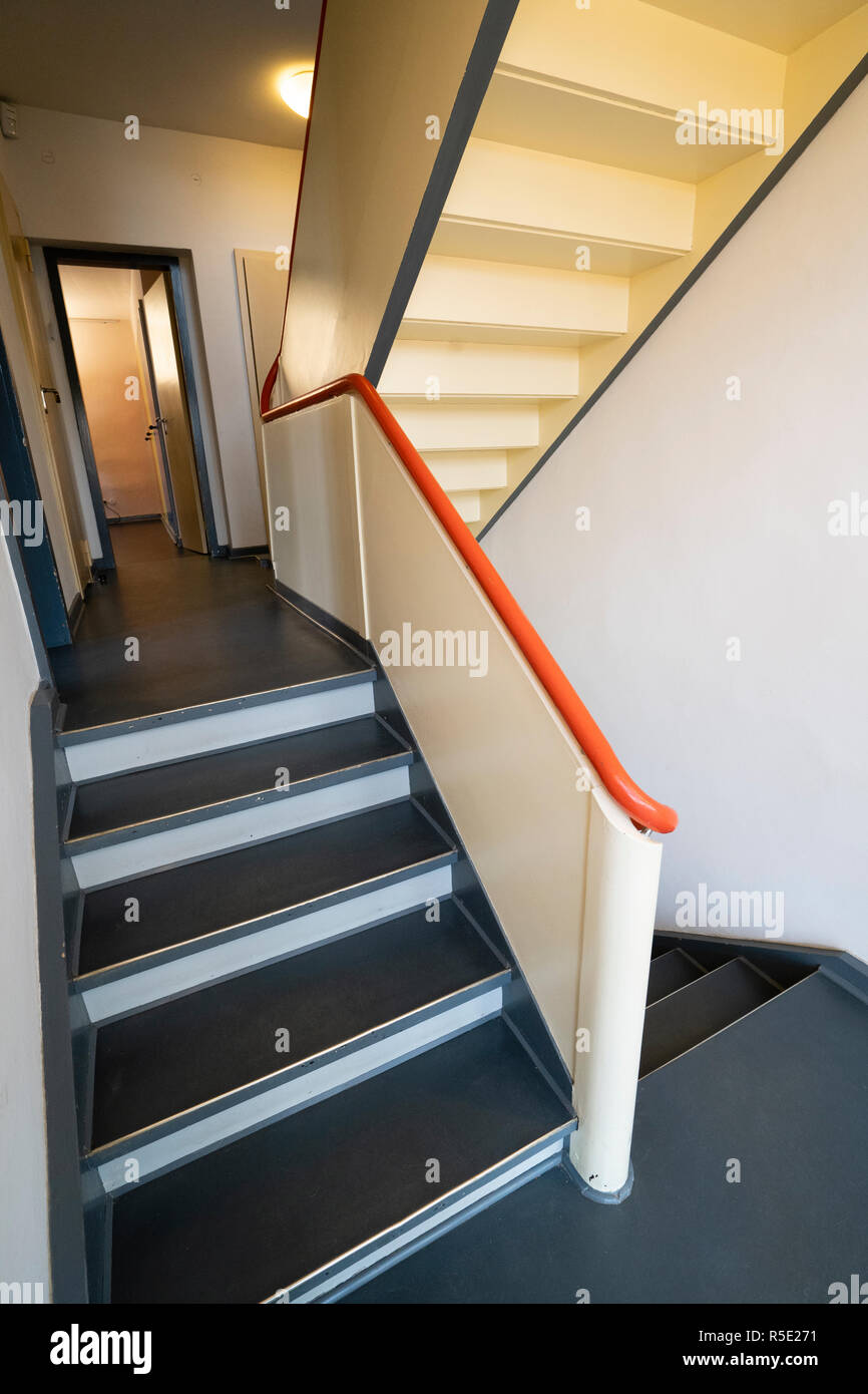 Bauhaus Haus Muche eine Der Meisterhauser in Dessau, Deutschland. Stockfoto