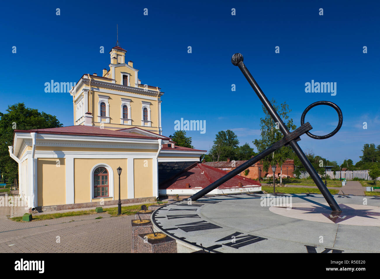 Russland, St. Petersburg, Kronshtadt, Zar Peter der Greats Naval Festungsstadt, Kronshtadt History Museum Stockfoto