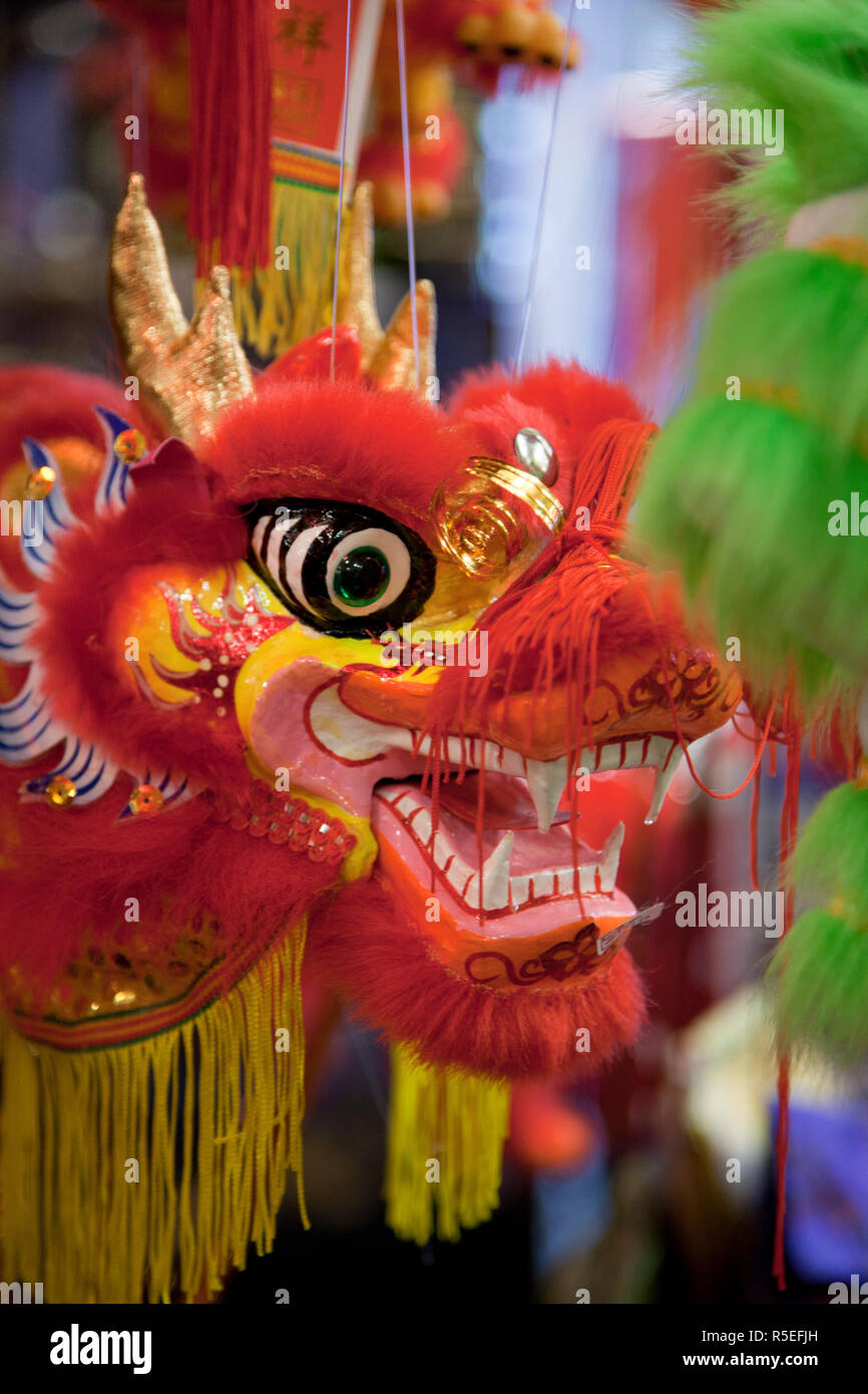 Chinesische Drachen, Kuala Lumpur, Malaysia Stockfoto