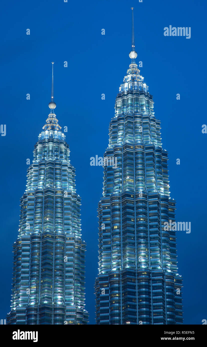 Petronas Towers, Kuala Lumpur, Malaysia Stockfoto