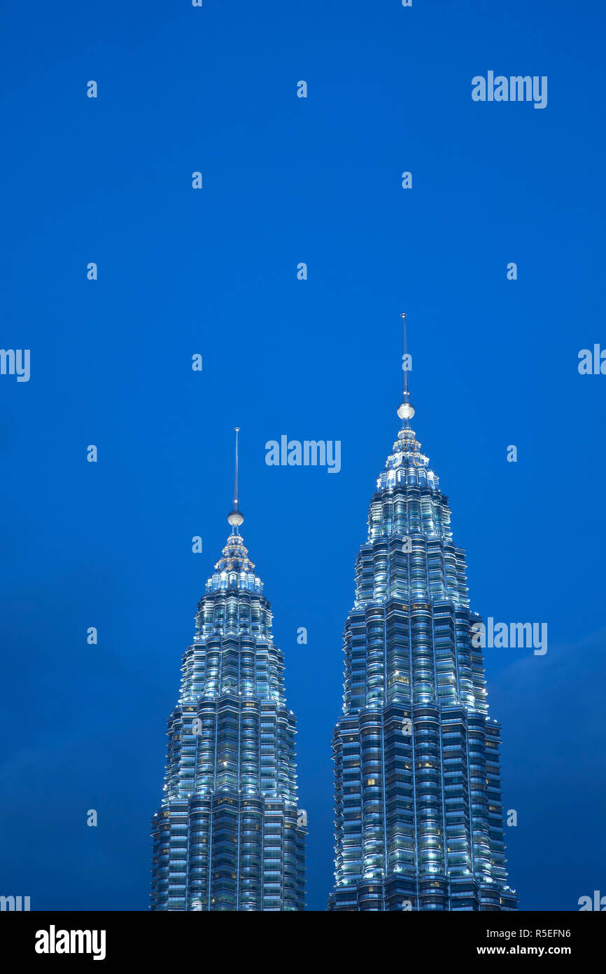 Petronas Towers, Kuala Lumpur, Malaysia Stockfoto