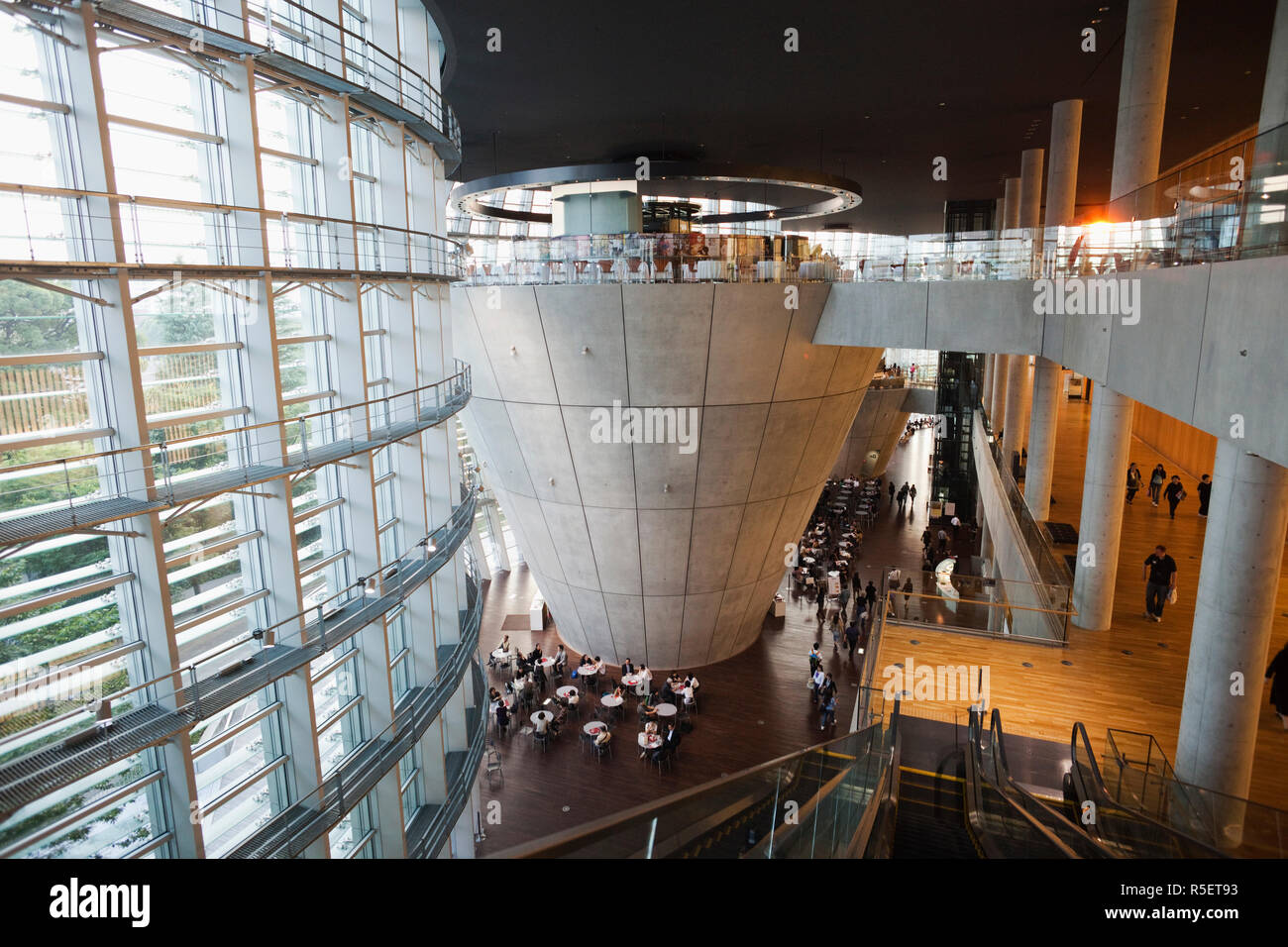 Japan, Tokio, Roppongi, National Art Center, Kisho Kurokawa Architect Stockfoto