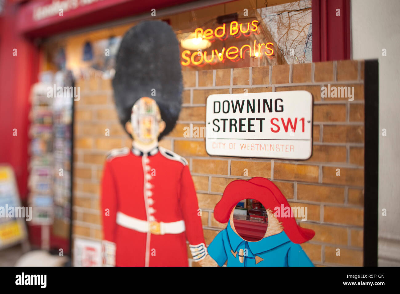 Souvenir Shop, London, England Stockfoto