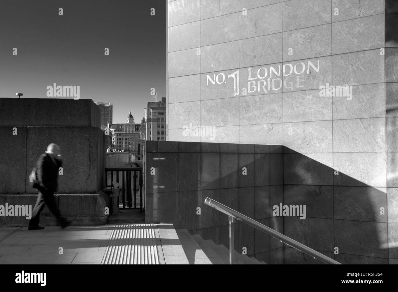 UK, London, London Bridge, Nummer 1 London Bridge Bürogebäude Stockfoto