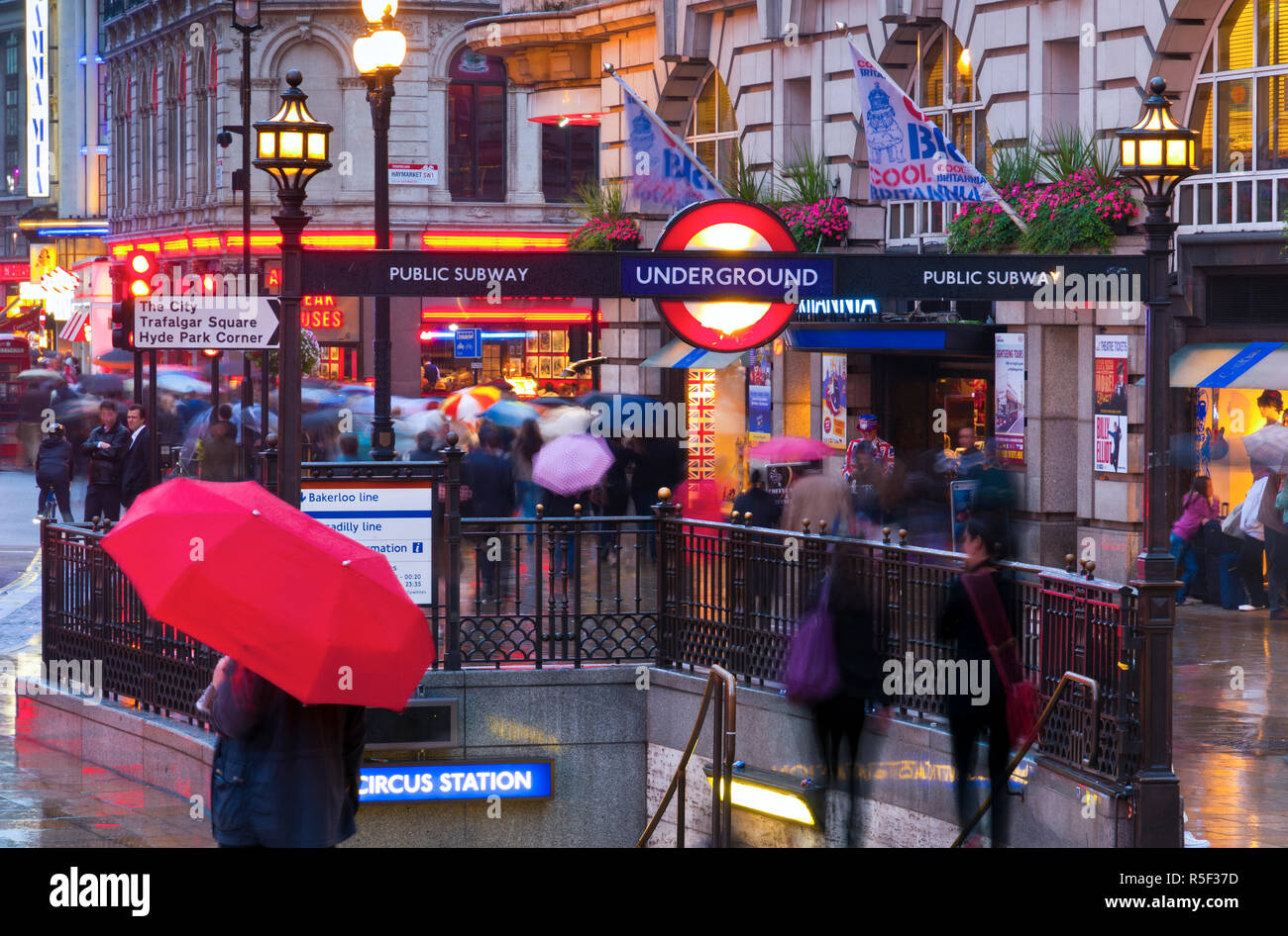 Großbritannien, England, London, Piccadilly Circus Stockfoto