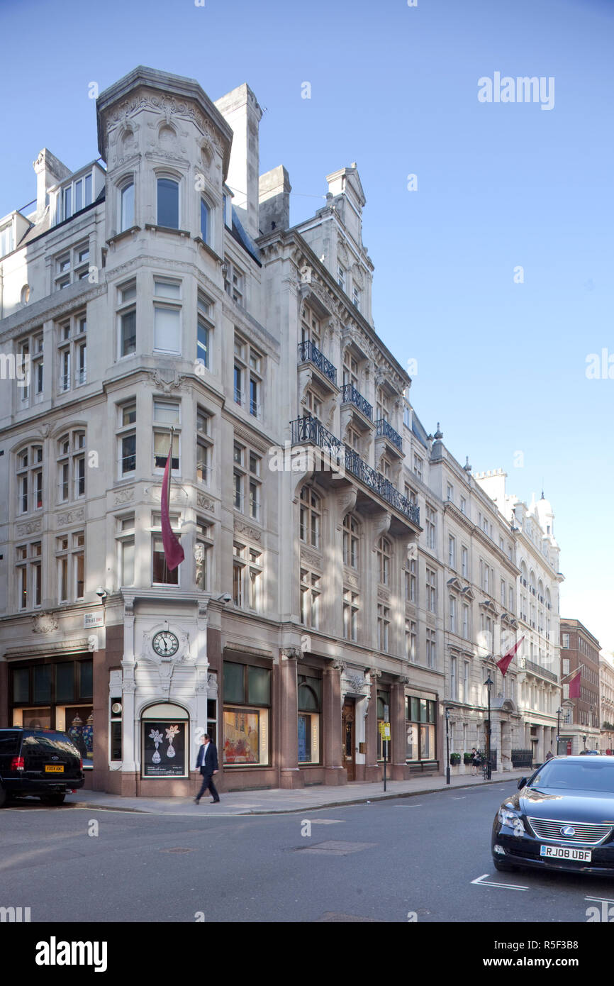 Christie's, King Street, St James's, London, England, Großbritannien Stockfoto