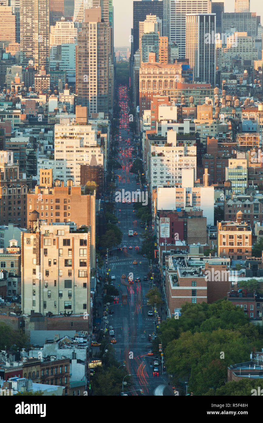 6. Avenue und Midtown, Manhattan, New York City, USA Stockfoto