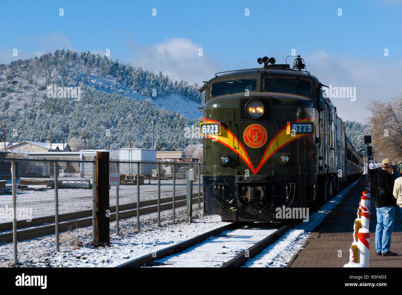 USA, Arizona, Williams, Grand Canyon Railway Stockfoto
