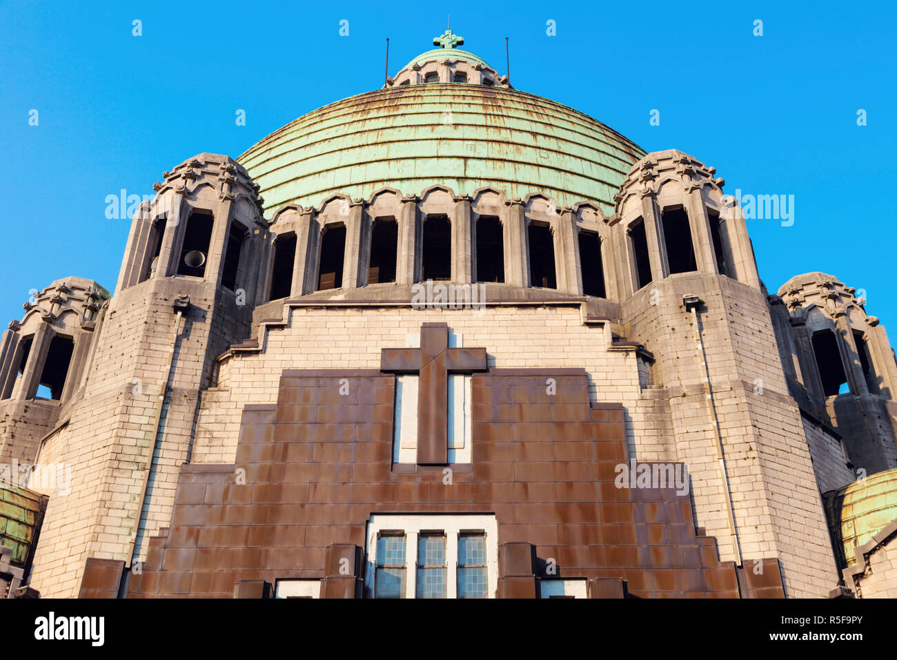 Herz-jesu-Kirche in Lüttich. Lüttich, Wallonien, Belgien. Stockfoto