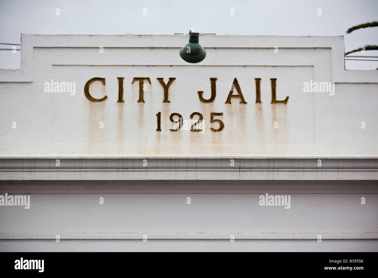 USA, Kalifornien, San Joaquin Valley, Kingsburg, kleine Schweden, einmal durch schwedische Einwanderer nieder, City Gaol, Detail Stockfoto