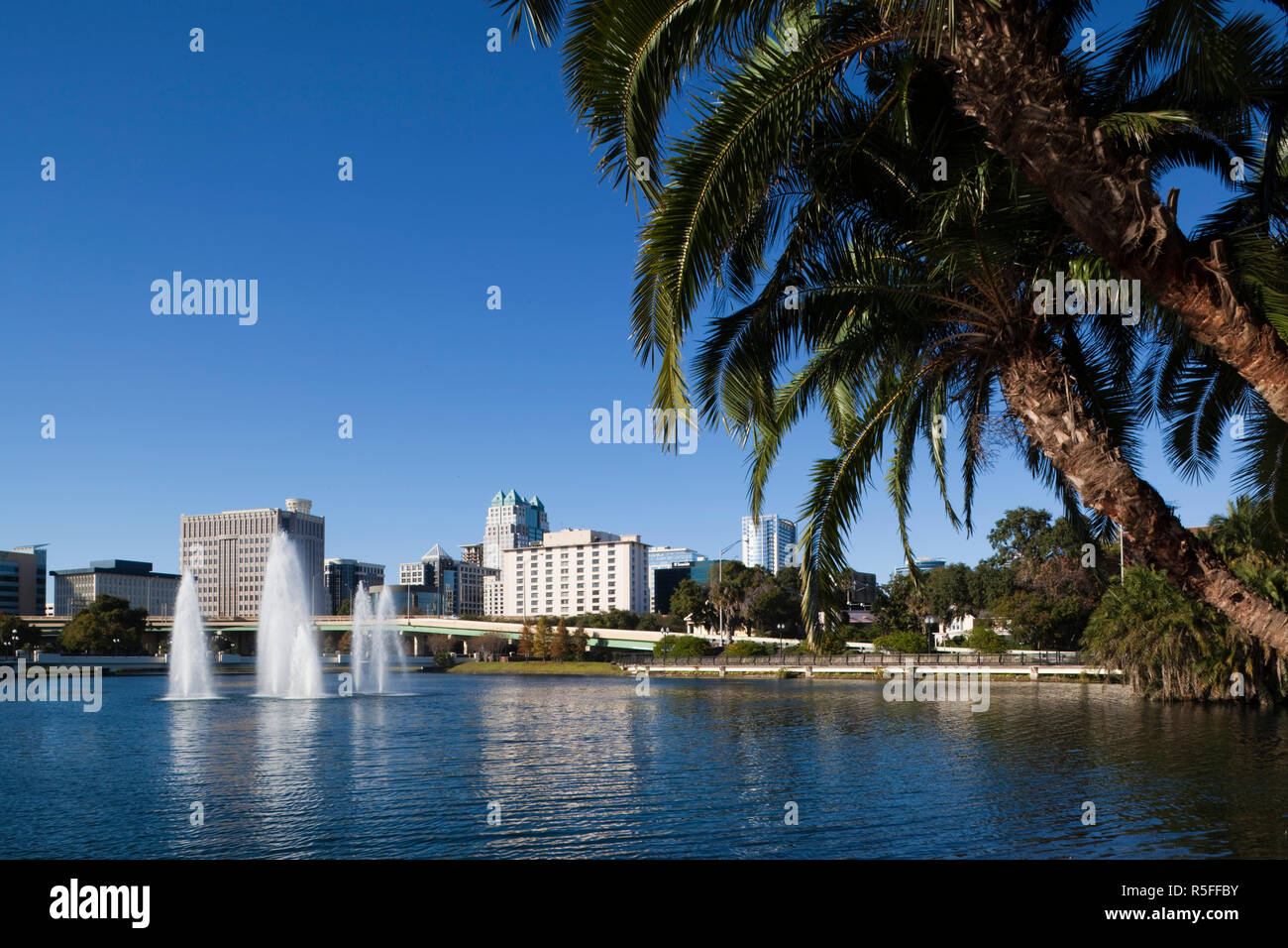 USA, Florida, Orlando, Vierwaldstättersee Stockfoto