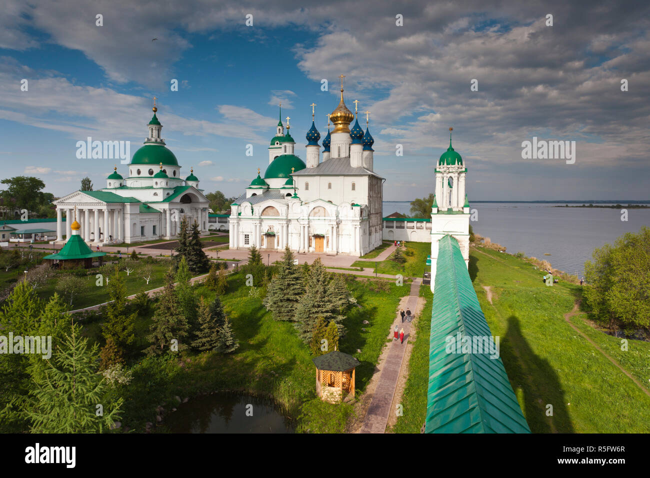 Russland, Oblast Jaroslawl, Goldener Ring, Rostov-Veliky, Kloster St. Jakob Stockfoto
