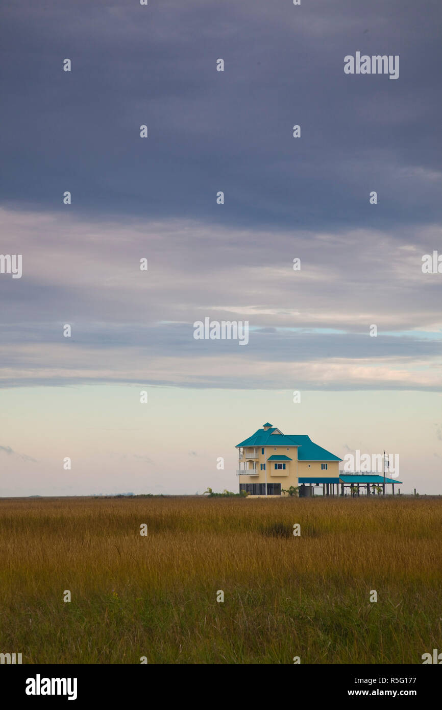 USA, Louisiana, Cocodrie, bayou Haus Stockfoto