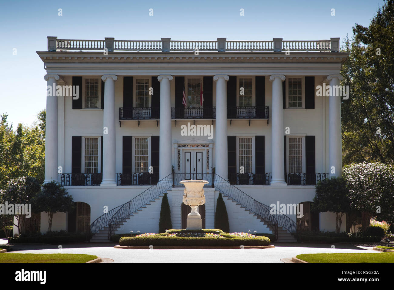 Alabama, Tuscaloosa, University of Alabama, USA, Haus des Präsidenten Stockfoto
