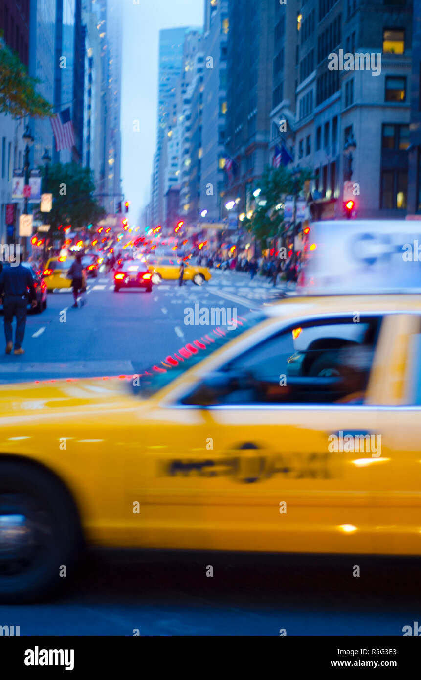 USA, New York, Manhattan, Midtown, Madison Avenue Stockfoto
