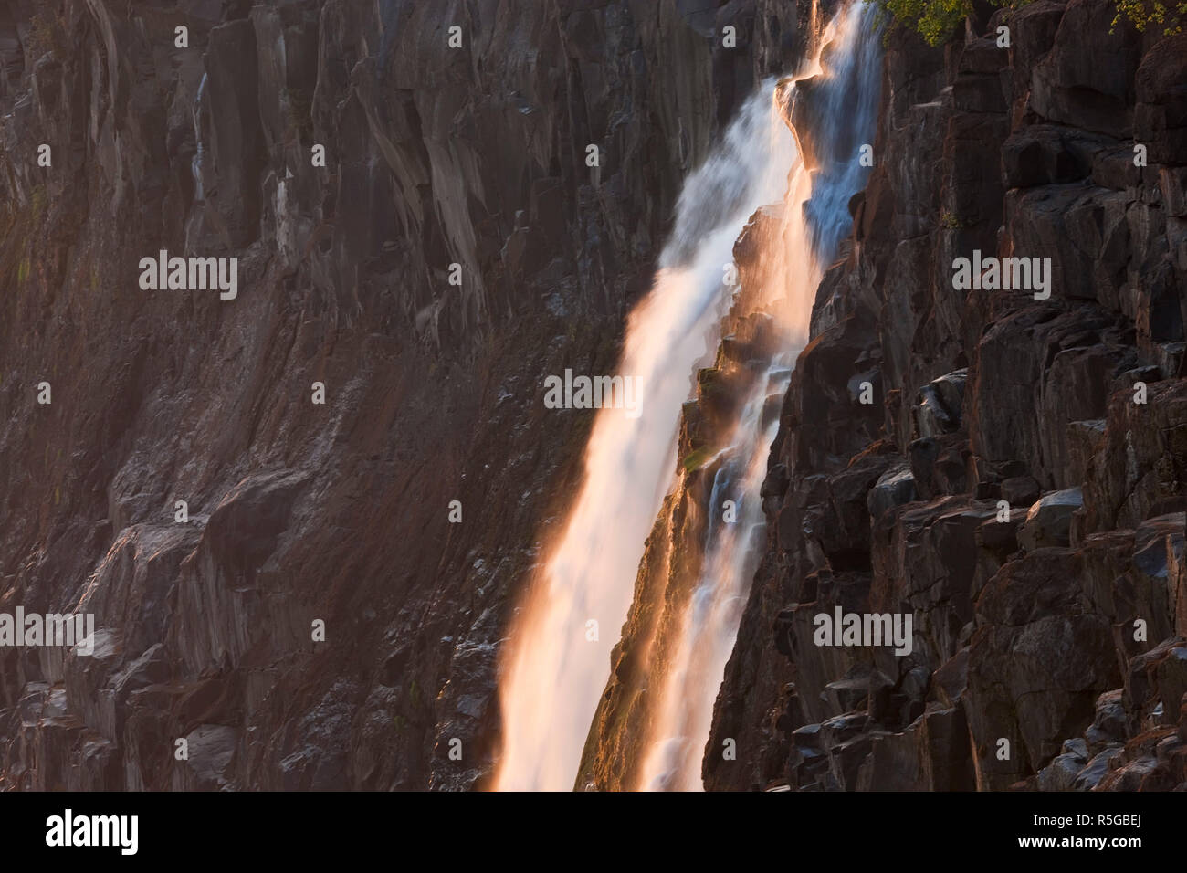 Victoria Falls, Sambia Stockfoto