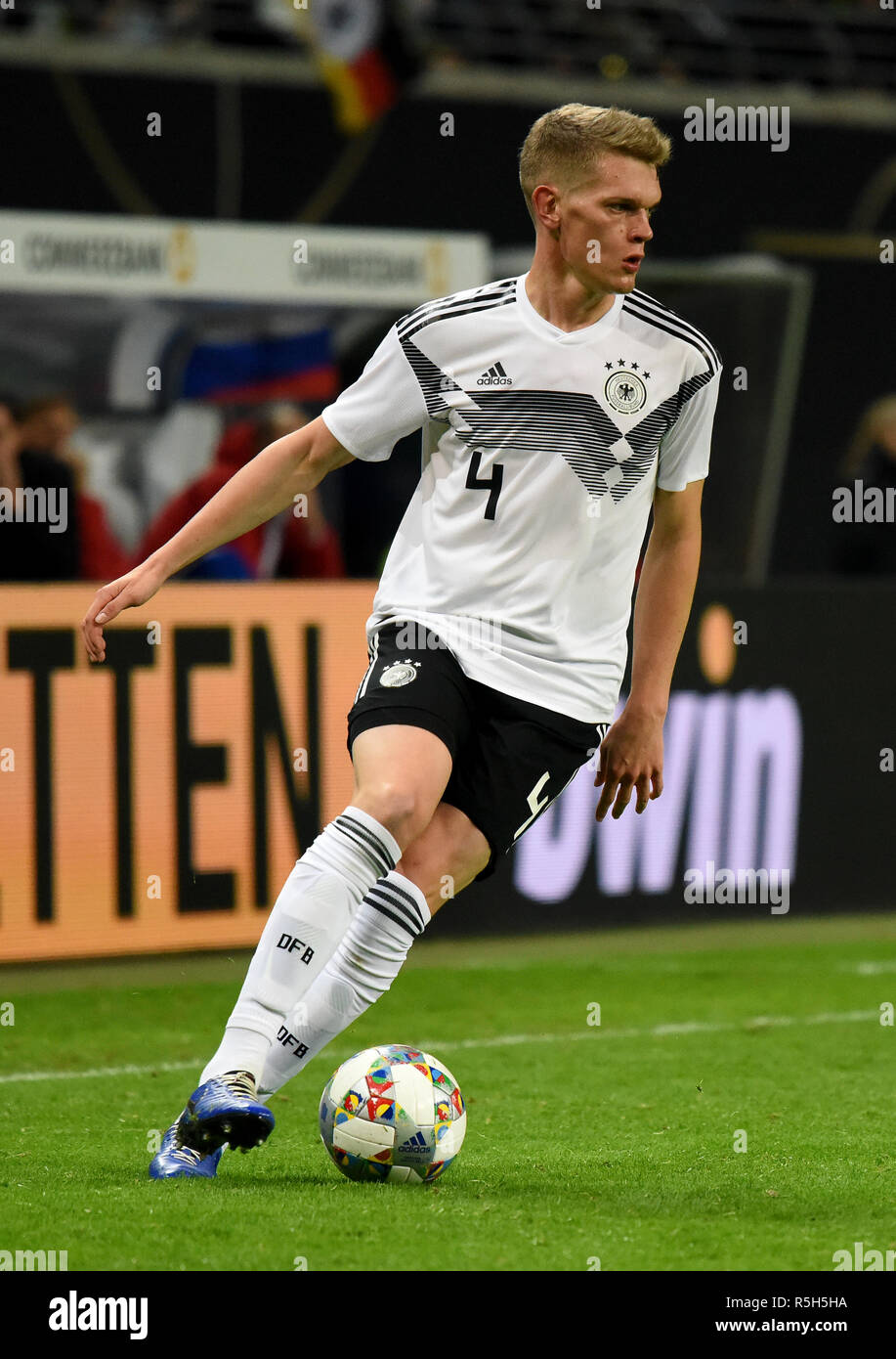 Leipzig, Deutschland - 15. November 2018. Deutsches Zentrum zurück Matthias Ginter beim Internationalen freundlich Deutschland gegen Russland in Leipzig. Stockfoto