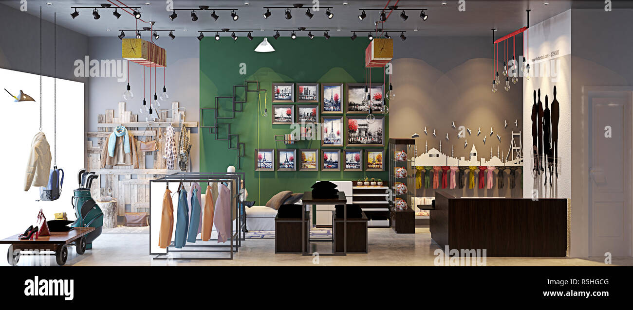 Fashion Store Stockfoto