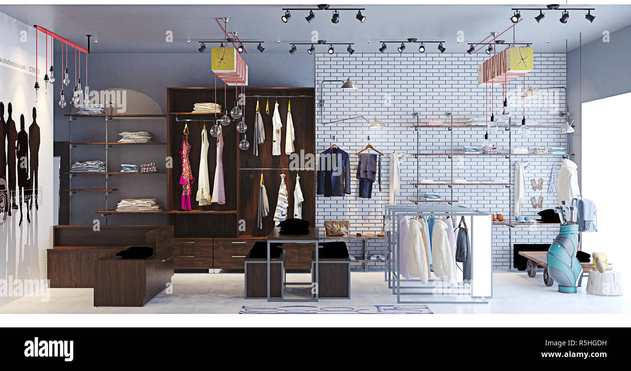 Fashion Store Stockfoto