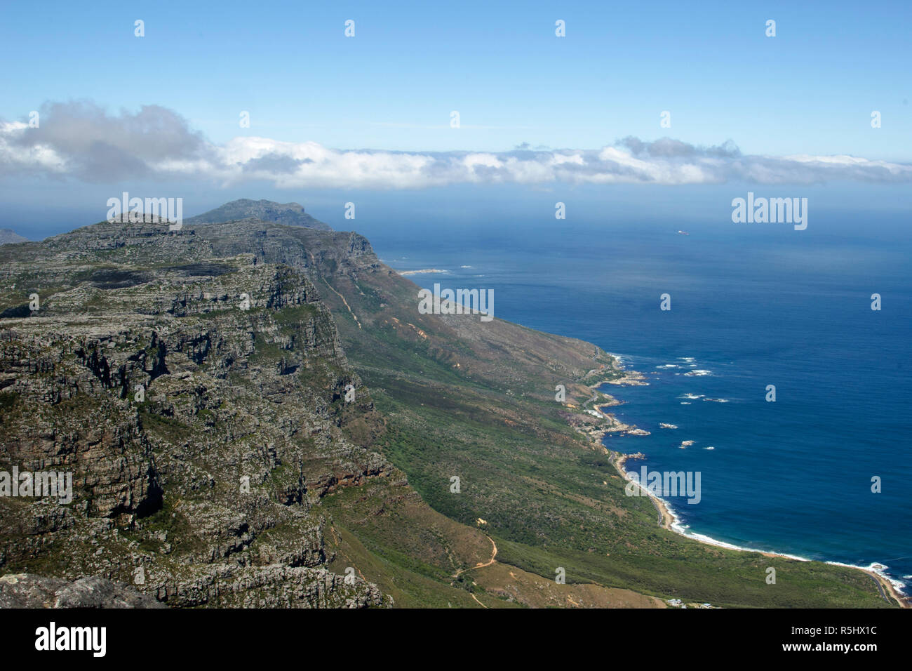 Erstaunliche Landschaften von Südafrika, Ansichten von Südafrika Stockfoto