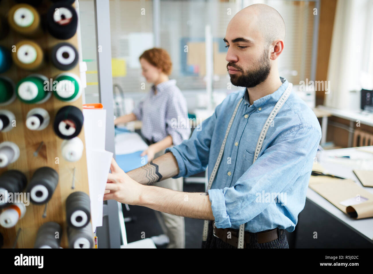 Kreative Modedesigner Stockfoto