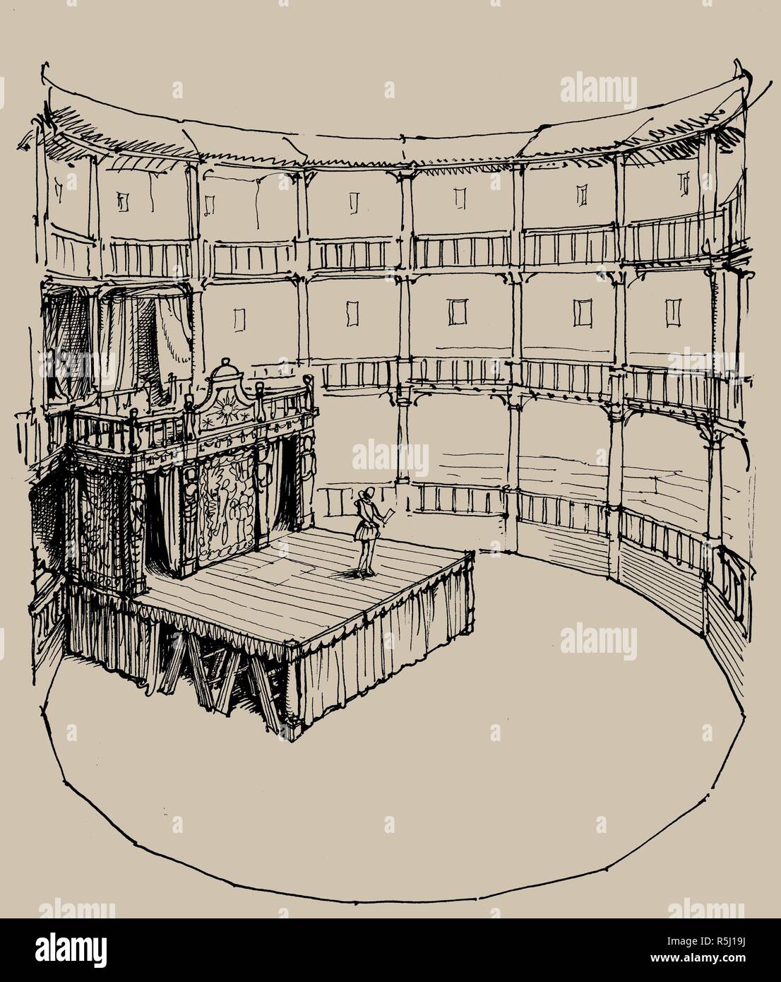 Elisabethanisches Theater Stockfotos Und Bilder Kaufen Alamy