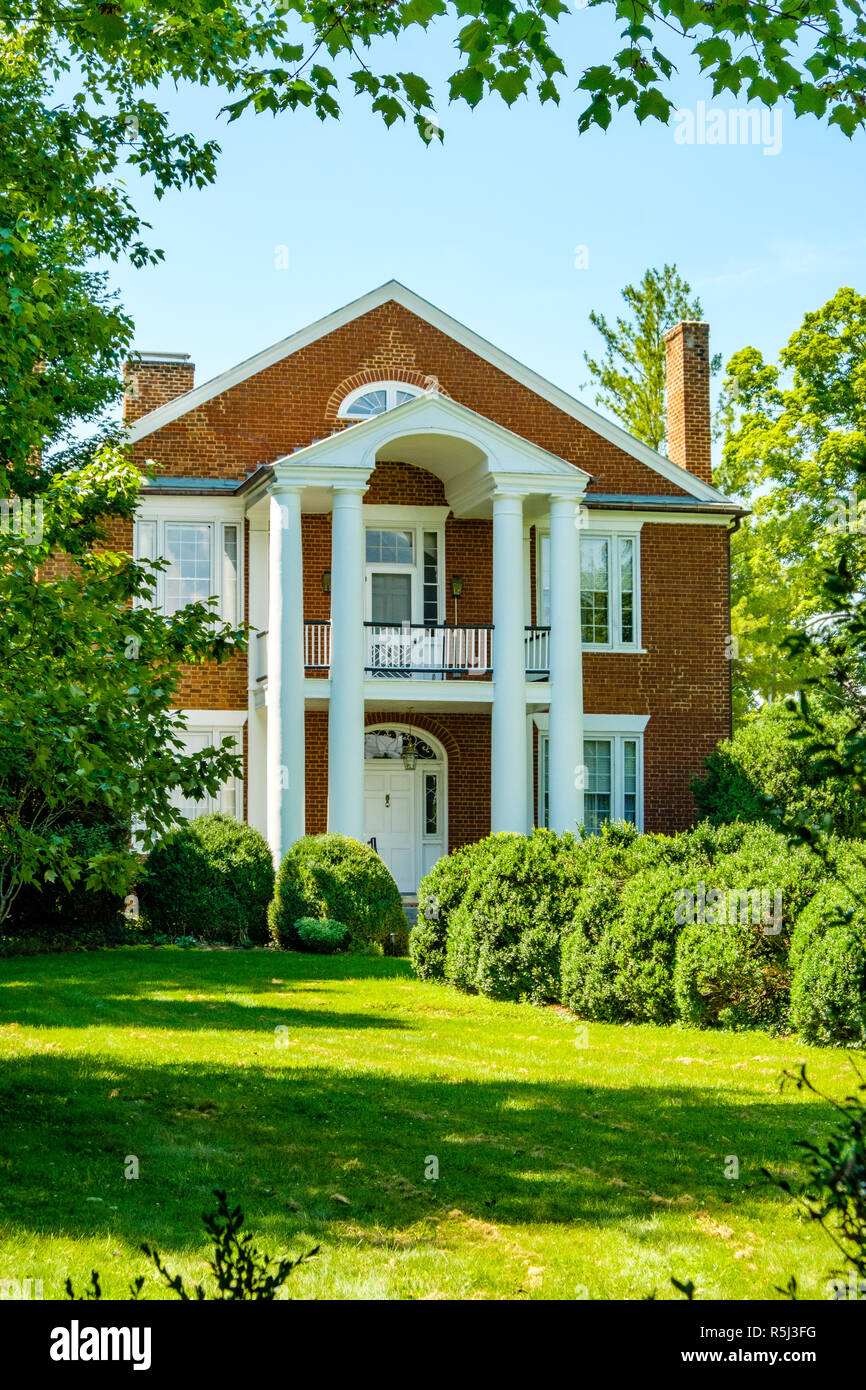 Beaumont, 109 Lee Avenue, Lexington, Virginia Stockfoto