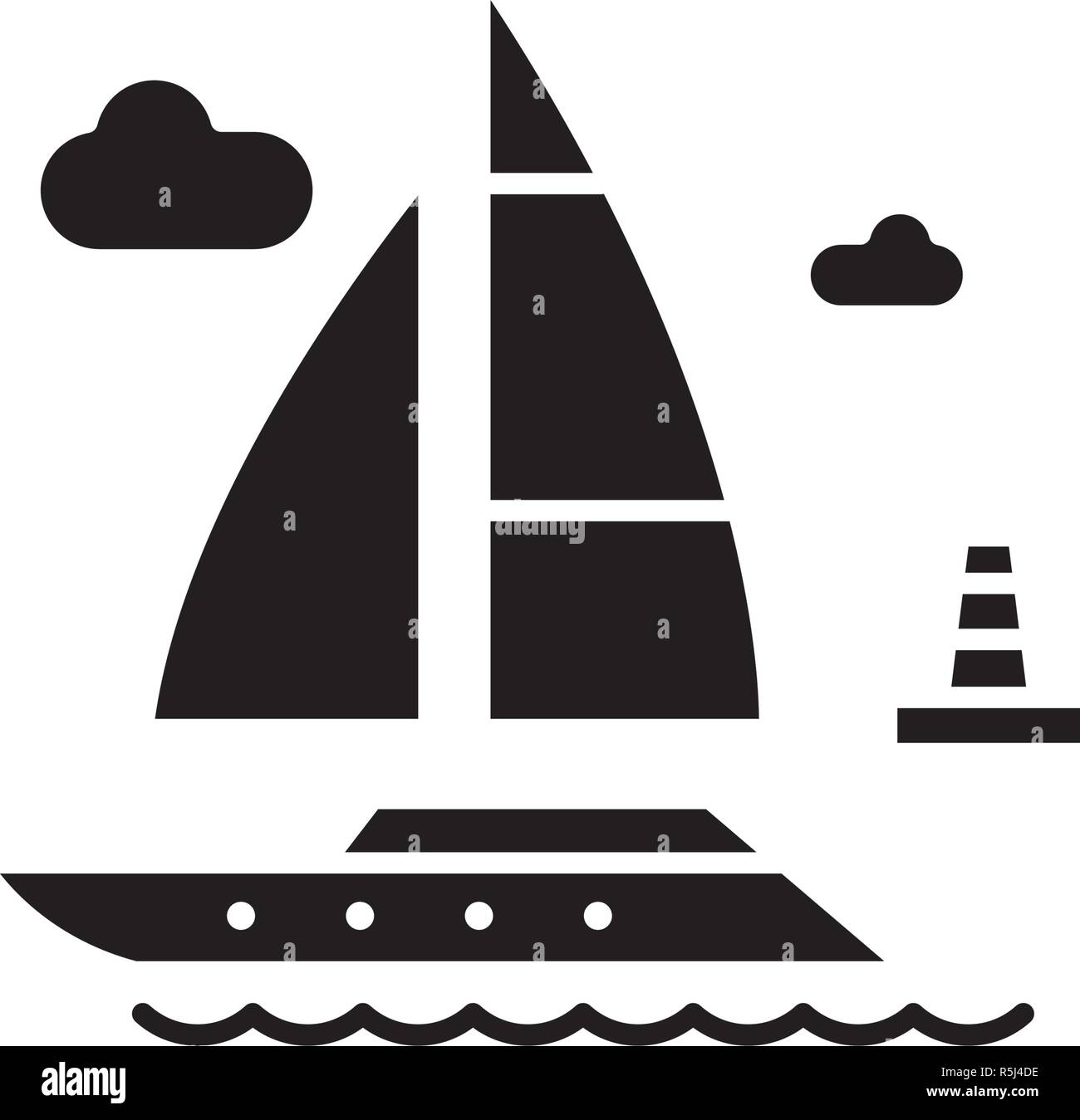 Boot schwarz Symbol, Vektor Zeichen auf isolierten Hintergrund. Boot Konzept Symbol, Abbildung Stock Vektor Boot schwarz Symbol, Vektor Zeichen auf isolierten Hintergrund. Boot Konzept Symbol, Abbildung Stock Vektor