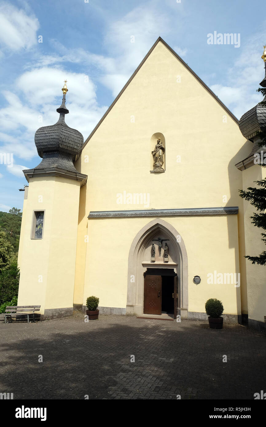 Maria im Grunen Tal ist eine Wallfahrtskirche in Retzbach im bayerischen Landkreis Main-Spessart, Deutschland Stockfoto