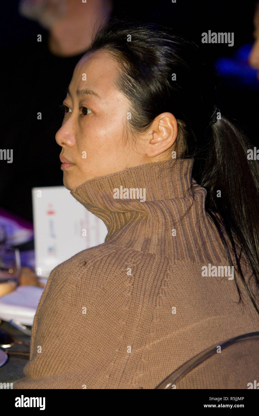 Torino, Italien. 30. November 2018. Chinesische Schauspielerin Zhao Tao ist zu Gast bei einem Gala Dinner im Torino Film Festival Quelle: Marco Destefanis/Alamy leben Nachrichten Stockfoto