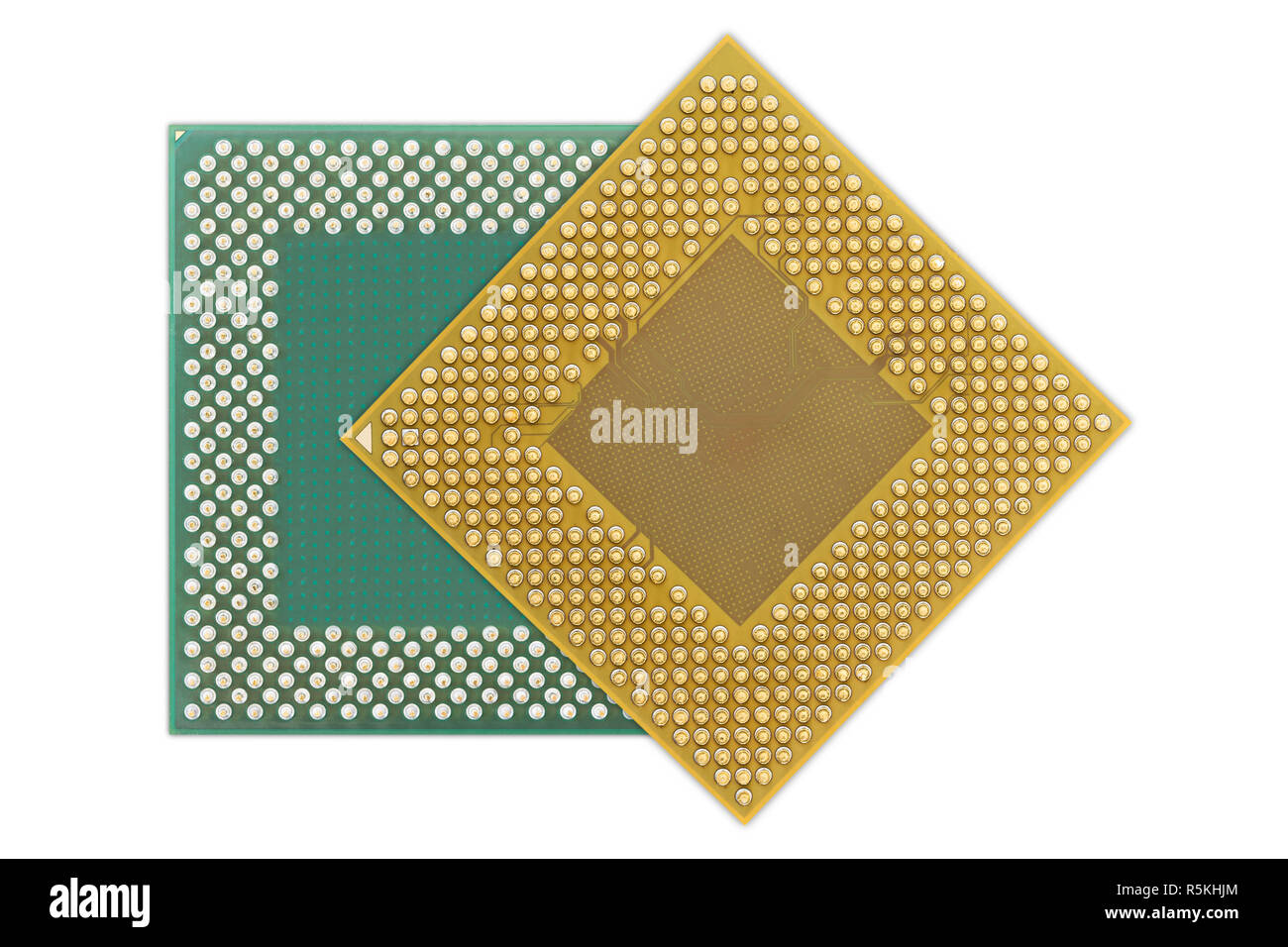 Central Processing Unit oder Computer Chip Stockfoto