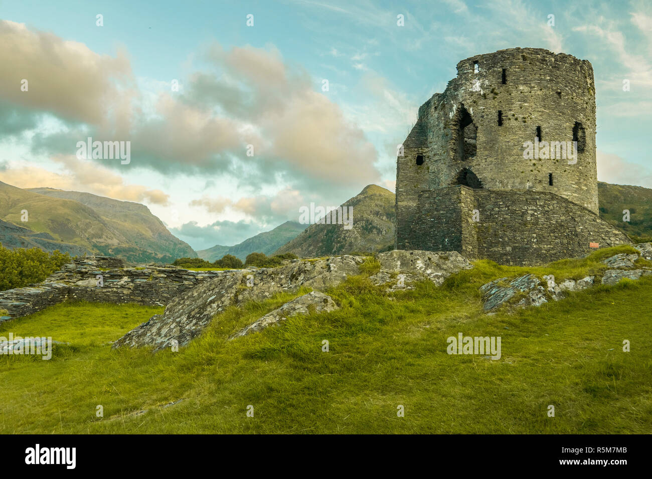 Snowdonia National Park und Mount Snowdon, Wales Stockfoto