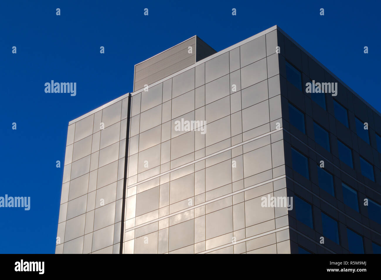 Fassade Sonne Licht office Commercial skyscraper Stockfoto