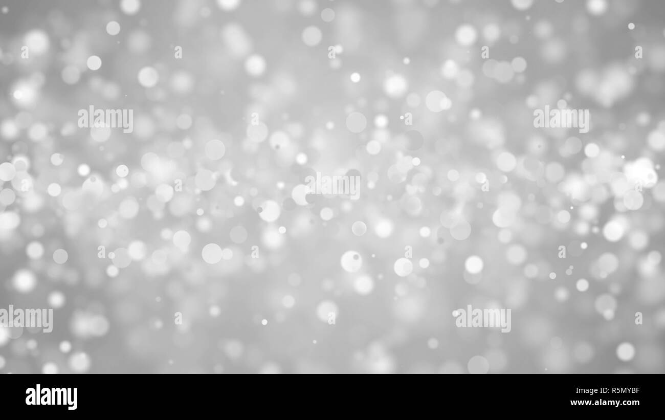 Grau und Weiß. Digitale 3D-Rendering Stockfoto