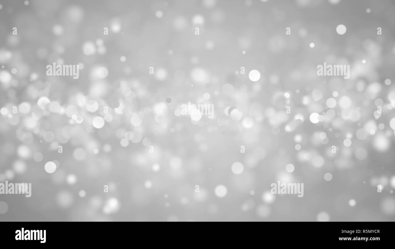 Grau und Weiß. Digitale 3D-Rendering Stockfoto