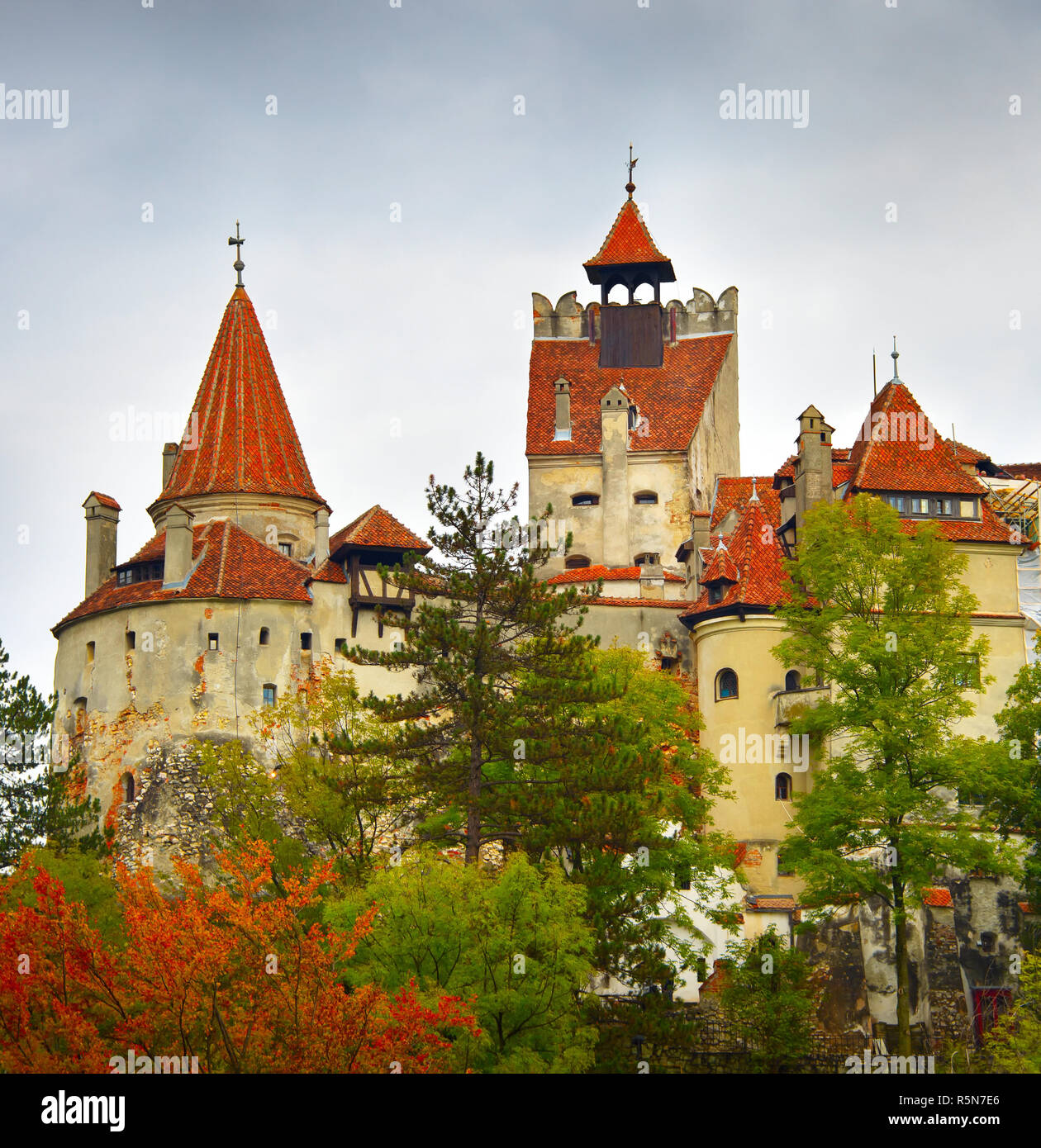 Draculas Schloss, Rumänien Stockfoto