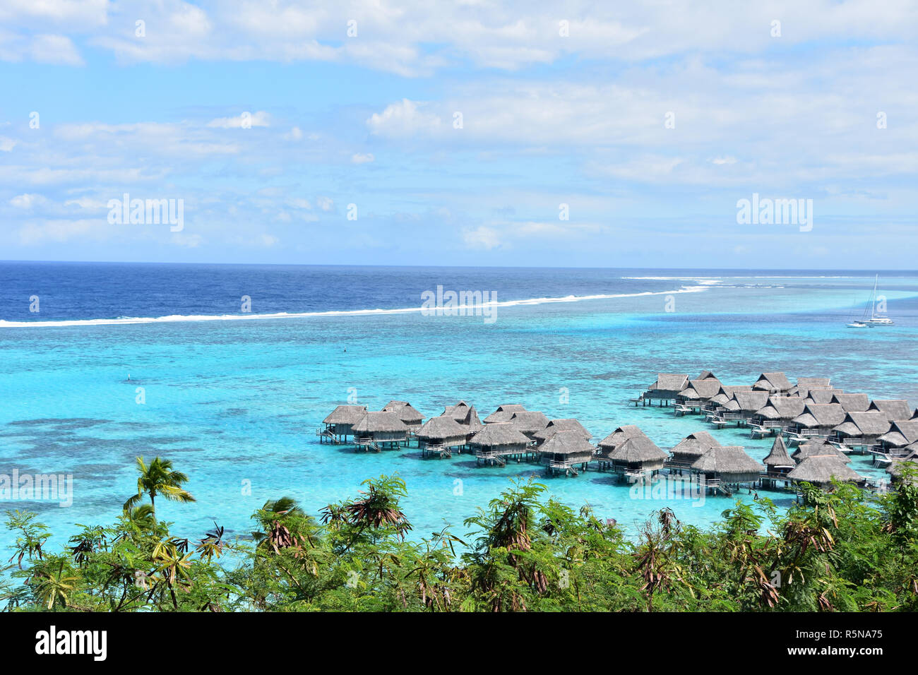 Bora Bora, Französisch-Polynesien Stockfoto