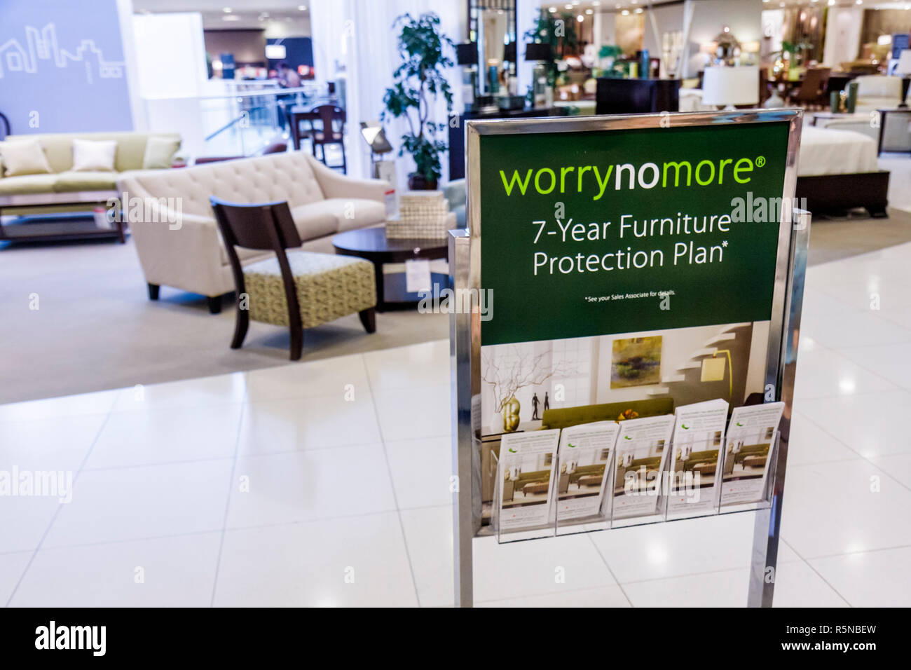 Miami Florida Aventura Mall Macys Kaufhaus Geschaft Einkaufen