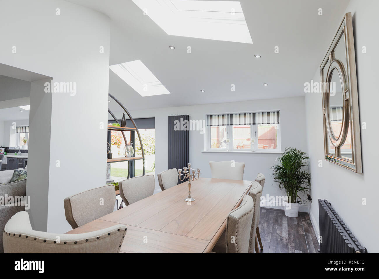 Schone Moderne Esszimmer Stockfotografie Alamy