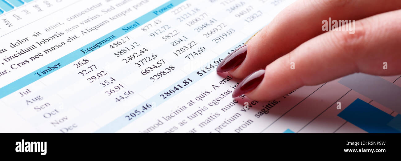 Weibliche arm point Finger in der Grafik Stockfoto