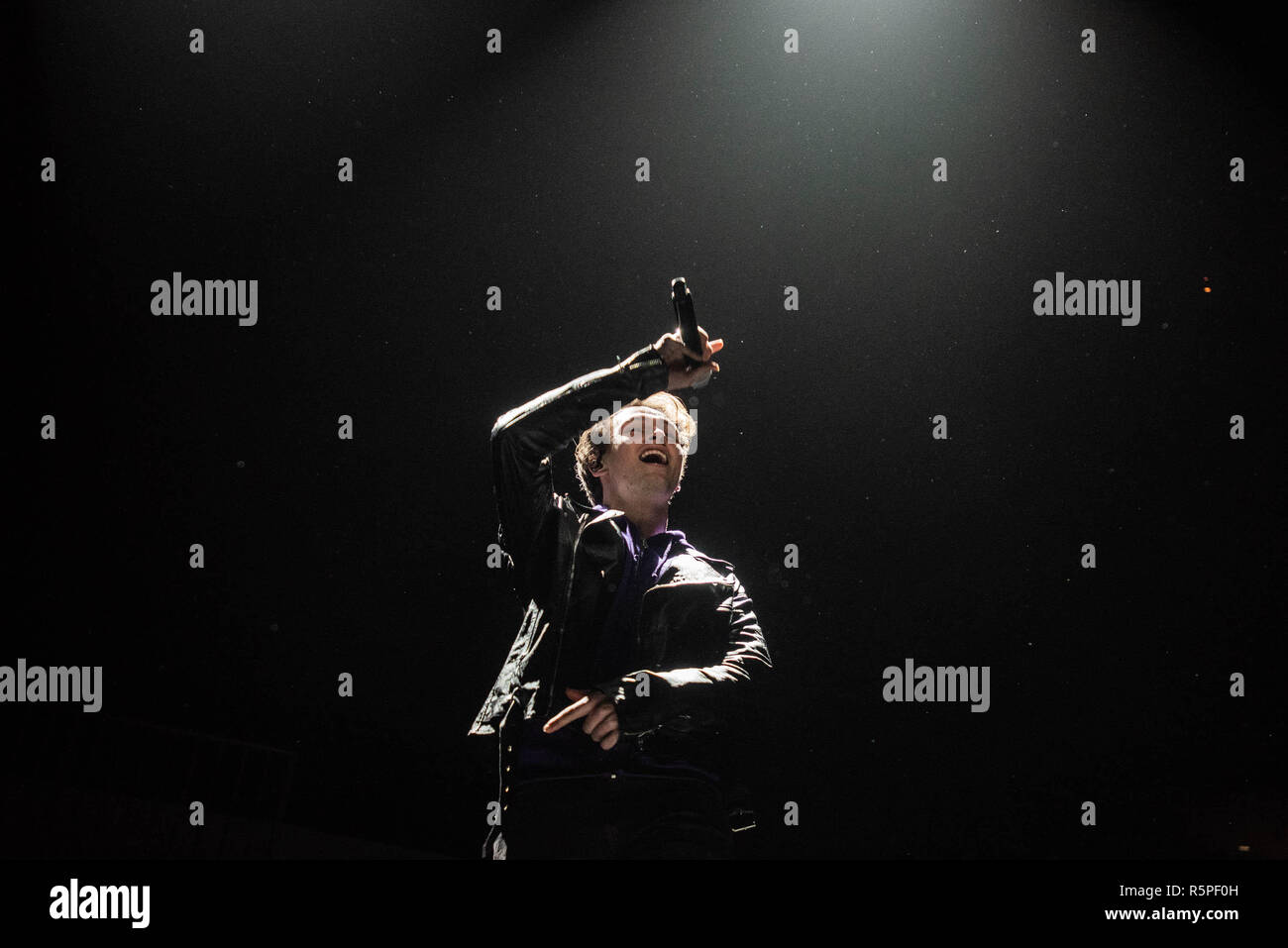 Kalifornien, USA. 1. Dez 2018. Jack Avery, warum gehen wir nicht auf die Bühne führt auf dem SAP-Zentrum während des 99,7 Jetzt POPTOPIA in San Jose, Kalifornien. Foto: Chris Tuite für imageSPACE/MediaPunch Credit: MediaPunch Inc/Alamy leben Nachrichten Stockfoto