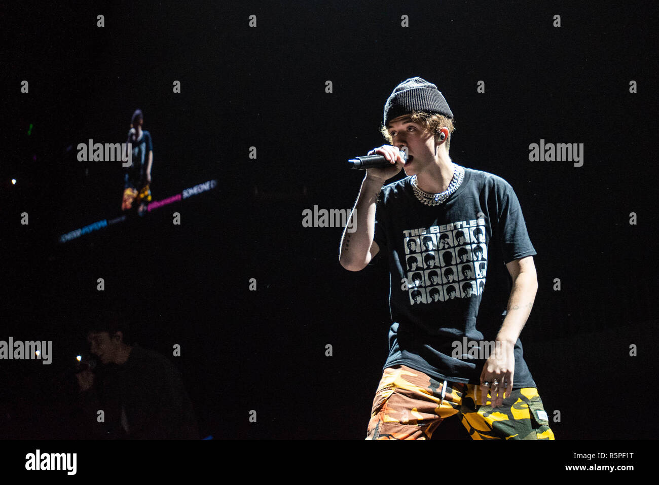 Kalifornien, USA. 1. Dez 2018. Jack Avery, warum gehen wir nicht auf die Bühne führt auf dem SAP-Zentrum während des 99,7 Jetzt POPTOPIA in San Jose, Kalifornien. Foto: Chris Tuite für imageSPACE/MediaPunch Credit: MediaPunch Inc/Alamy leben Nachrichten Stockfoto