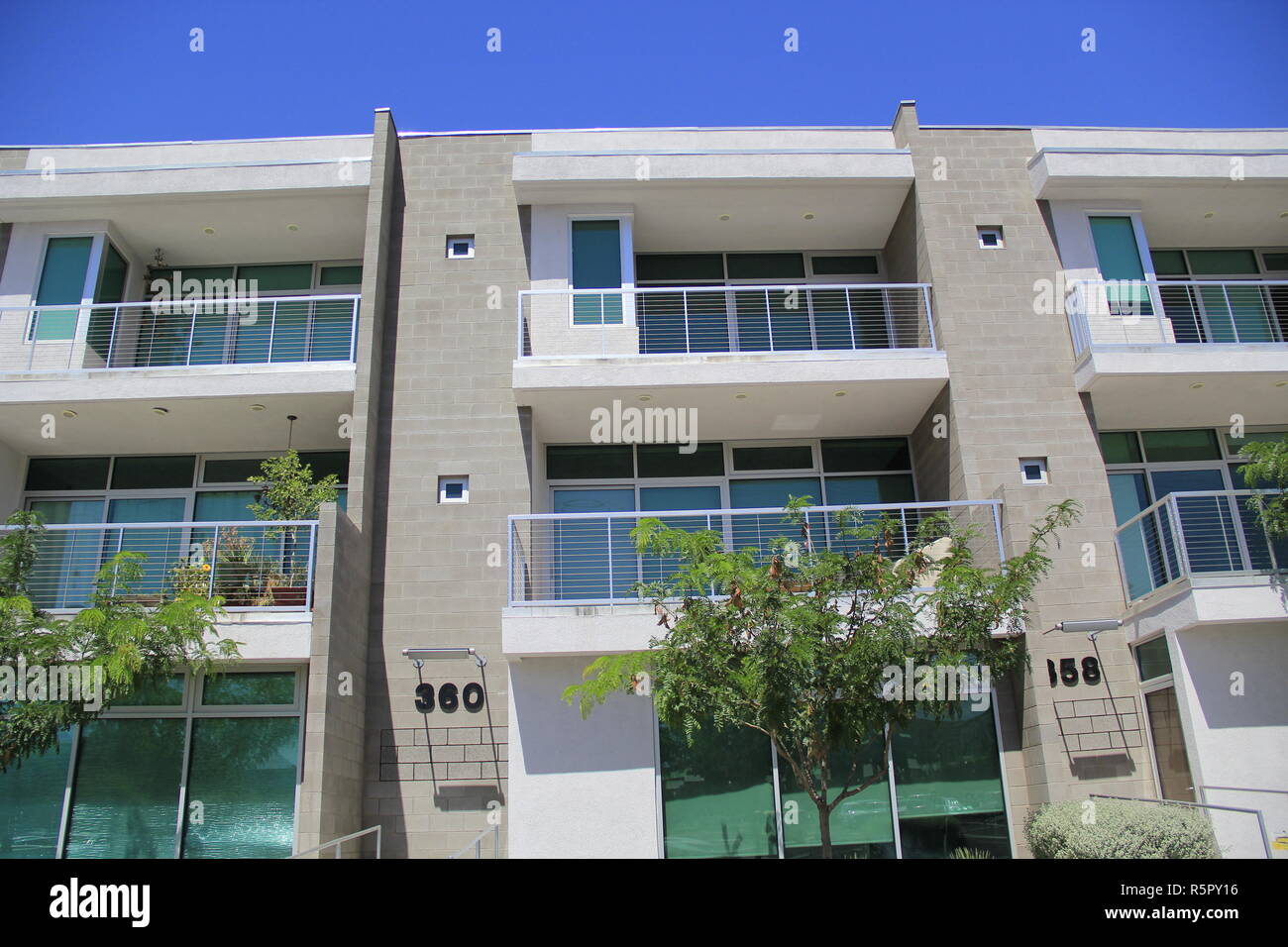 Moderner Luxus Eigentumswohnung Residences Stockfotografie Alamy