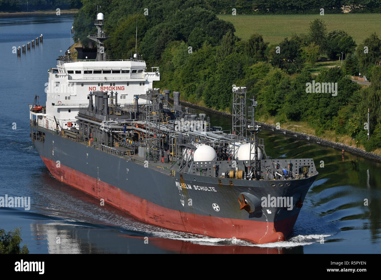 LPG-Tanker Wilhelm Schulte Stockfoto