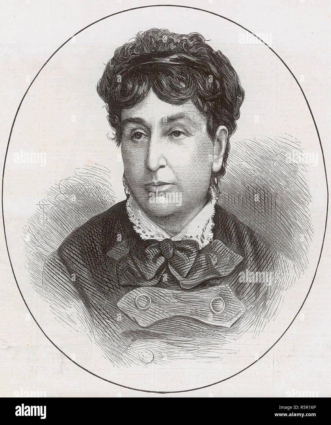GEORGE SAND pen Name des Amatine Dupin (1804-1876), französischer Schriftsteller Stockfoto