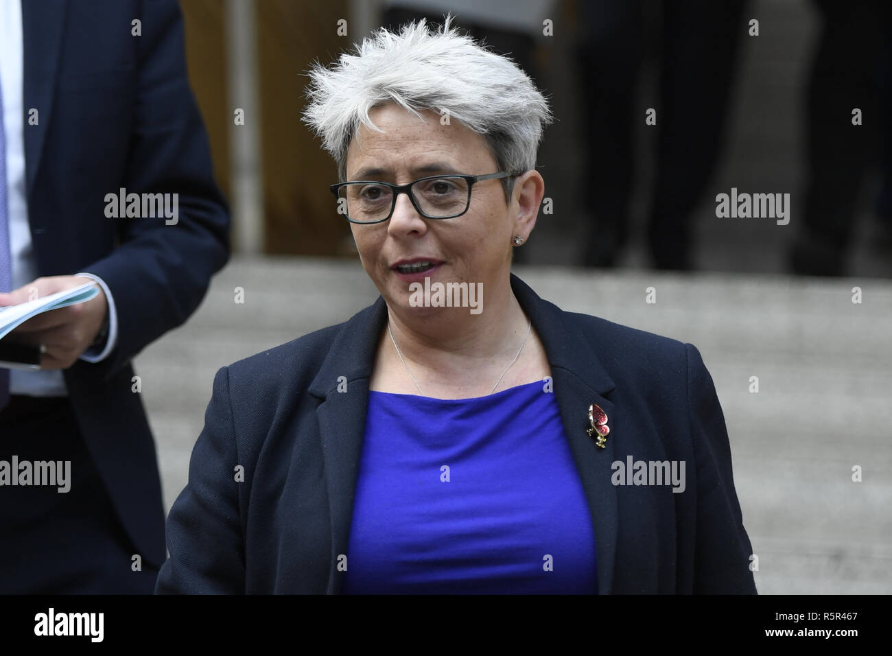 Politiker nehmen an Fragen der Schottischen Ersten Minister in Holyrood. Mit: Annie Brunnen Wo: Edinburgh, Großbritannien Wann: 01.November 2018 Quelle: Euan Kirsche / WANN Stockfoto