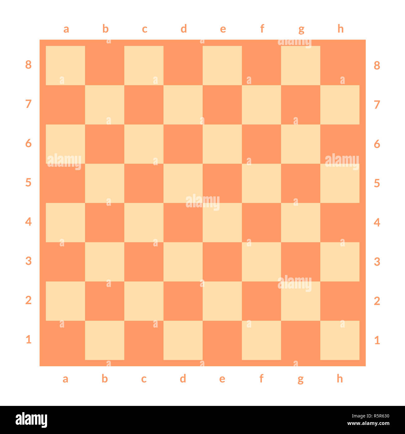 Leeres Schachbrett Isoliert Board Fur Schach Oder Dame Spiel Strategie Spiel Konzept Schachbrettmuster Hintergrund Stockfotografie Alamy