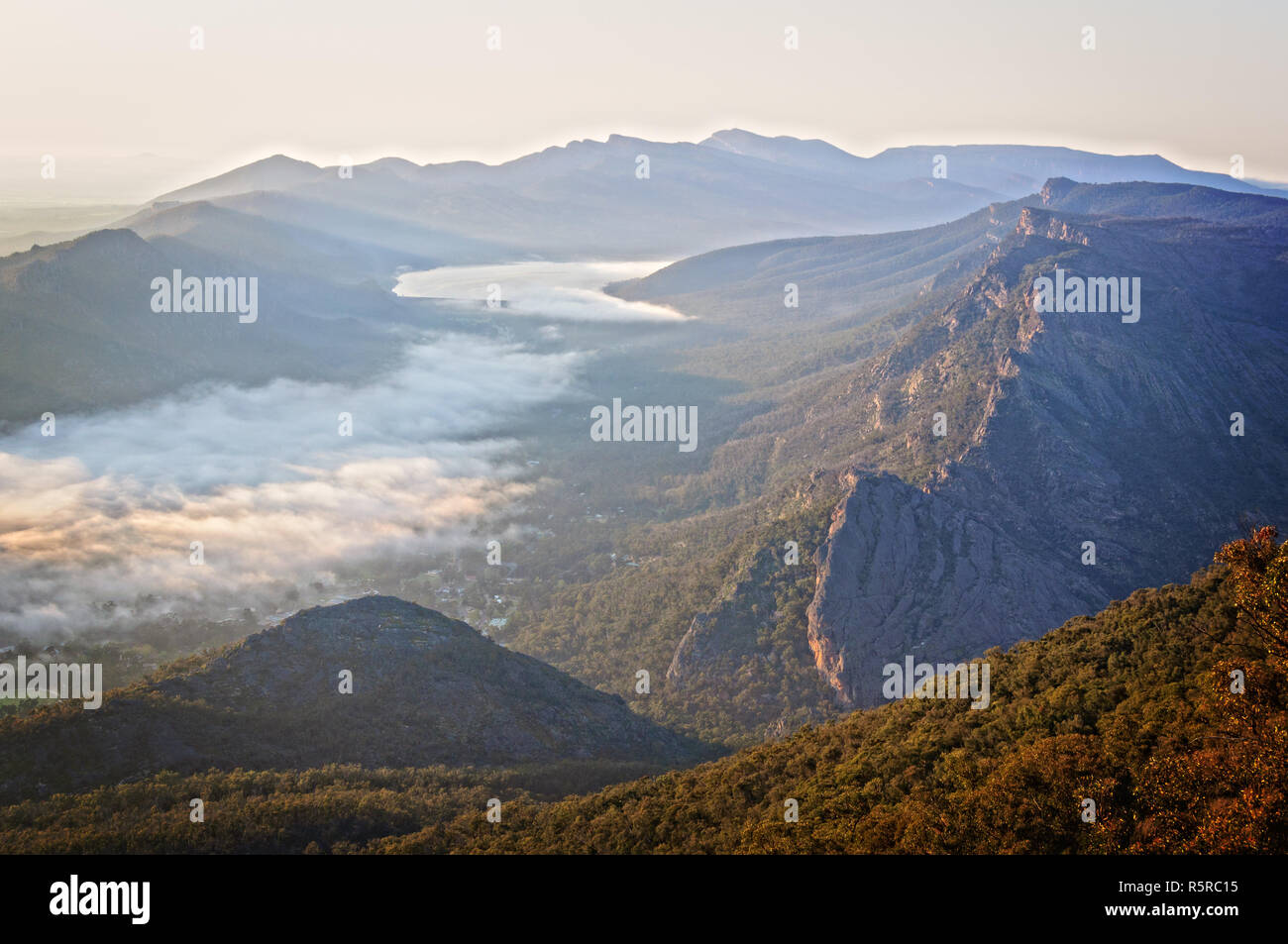 Sunrise - Grampians Stockfoto